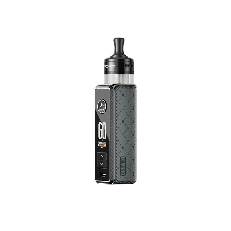 Kit Drag S3 60W 3000mAh 5ml - Voopoo - metal gray
