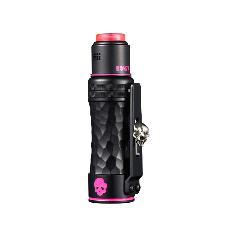 Kit Meca Bonza Pro Limited Edition Pink + SS Black Pink RDA - Thunder Cloud x Vaping Bogan - finition Limited Edition Pink