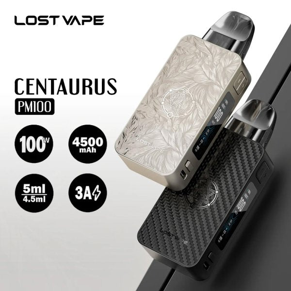 Kit Pod Centaurus PM100 5ml 4500mAh - Lost Vape - detail 2