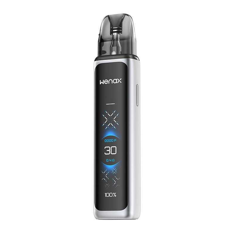Kit Pod Wenax Q Ultra 3ml 1300mAh - Geekvape - Frosted Silver