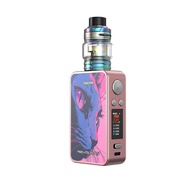 Kit Revolto S Aspire - coloris Pink & Wild Cat