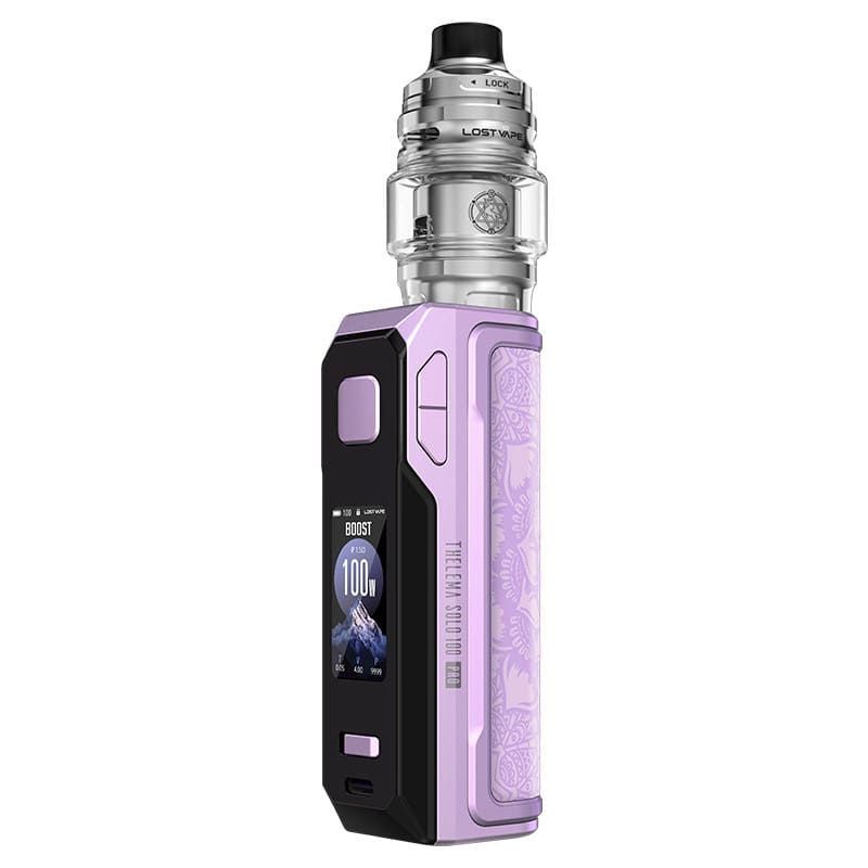 Kit Thelema Solo 100 Pro 5ml - Lost Vape - Lotus Lilac