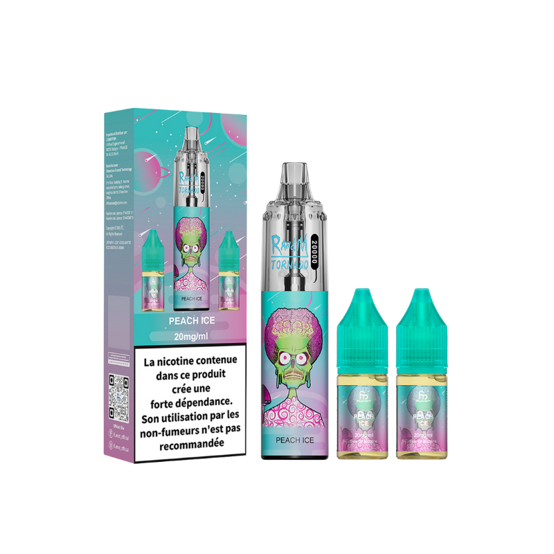 Kit Tornado RANDM 20000 Mars (2 x 10ml 20mg)