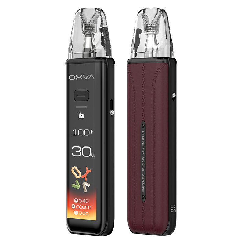 Kit Xlim 3 Ultra 30W 1500mAh Bordeaux Red - Oxva