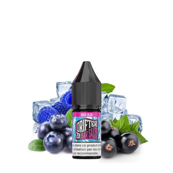 Mad Blue Nic Salt 20mg 10ml - Drifter - Drifter