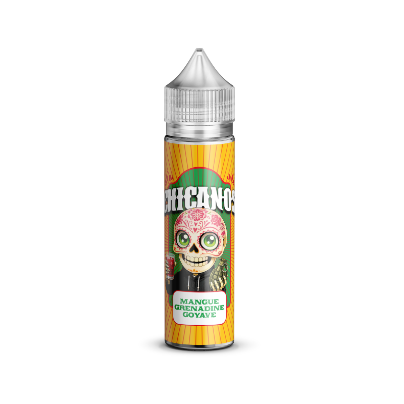 Mangue Grenadine Goyave 50ml - Chicanos - e-liquide Chicanos