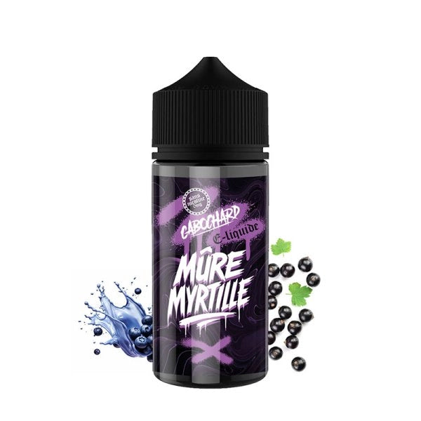 E-liquide Mûre Myrtille 0mg 100ml - Cabochard