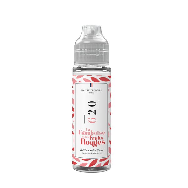 E-liquide N°620 Maître Vapotier - saveurs framboise, fruits rouges, fraîcheur - visuel 3