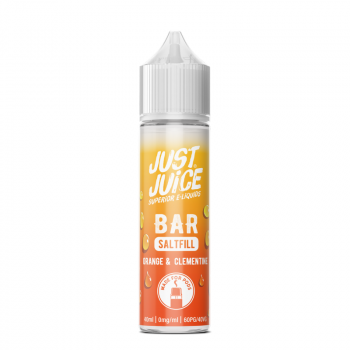Orange & Clementine Bar Saltfill Just Juice 40ml - Just juice - Cigarette Électronique & Vape | Alliancetech.fr