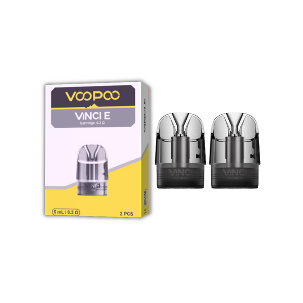 Pack de 2 Cartouches Vinci E (5ml) - VOOPOO - Voopoo - Cigarette Électronique & Vape | Alliancetech.fr
