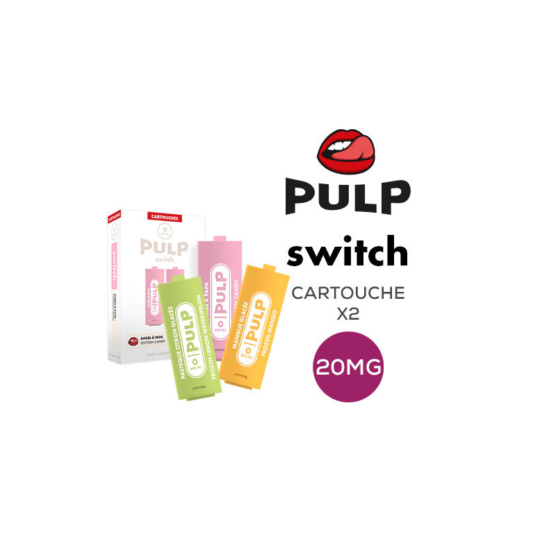 Pack de 2 Pods Switch 2ml 20mg Pulp