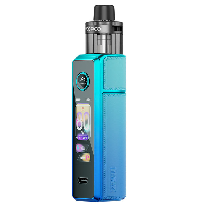 Kit Drag X3 PnP X 80W 5ml - Voopoo - Sky Blue