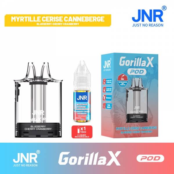 Cartouche Gorilla X + E-liquide 10ml