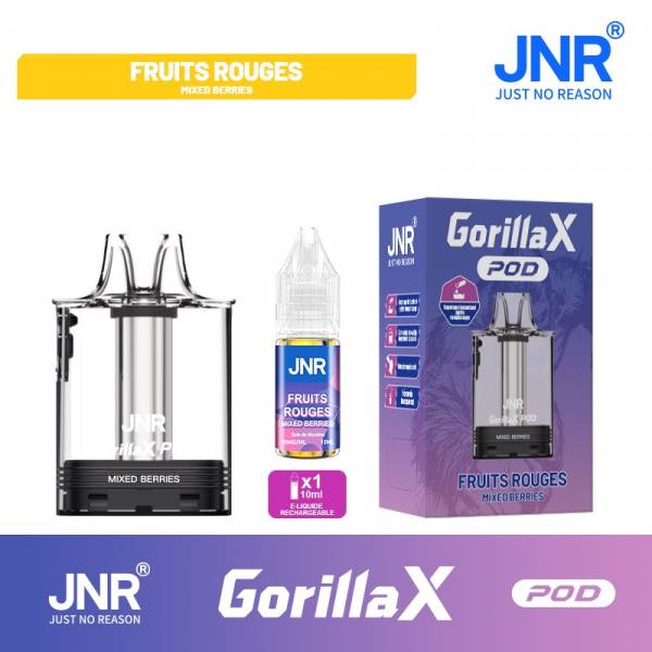 Cartouche Gorilla X + E-liquide 10ml