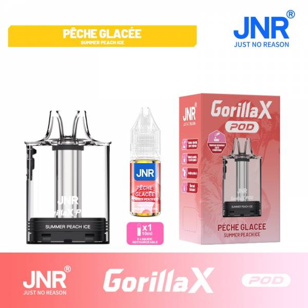 Cartouche Gorilla X + E-liquide 10ml