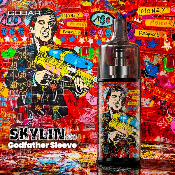 Pack Pod Skylin 10ml 1000mAh - Gobar - face