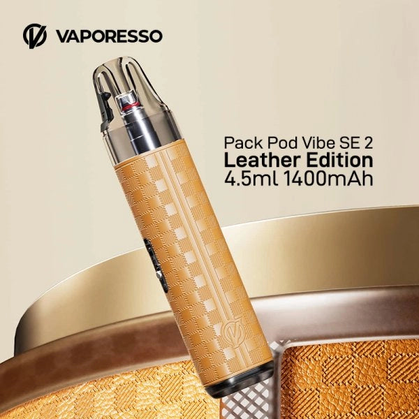 Kit Pod Vibe SE 2 Leather Edition 4.5ml 1400mAh - Vaporesso - photo 7