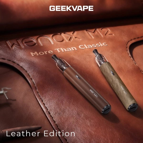 Pack Wenax M2 Leather Edition - Geekvape - Geekvape - Cigarette Électronique & Vape | Alliancetech.fr