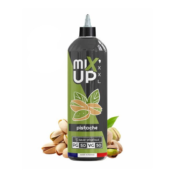 E-Liquide Mixup XXL Pistache 1 litre 0mg - Sans Nicotine, Base 50/50 | Alliancetech.fr