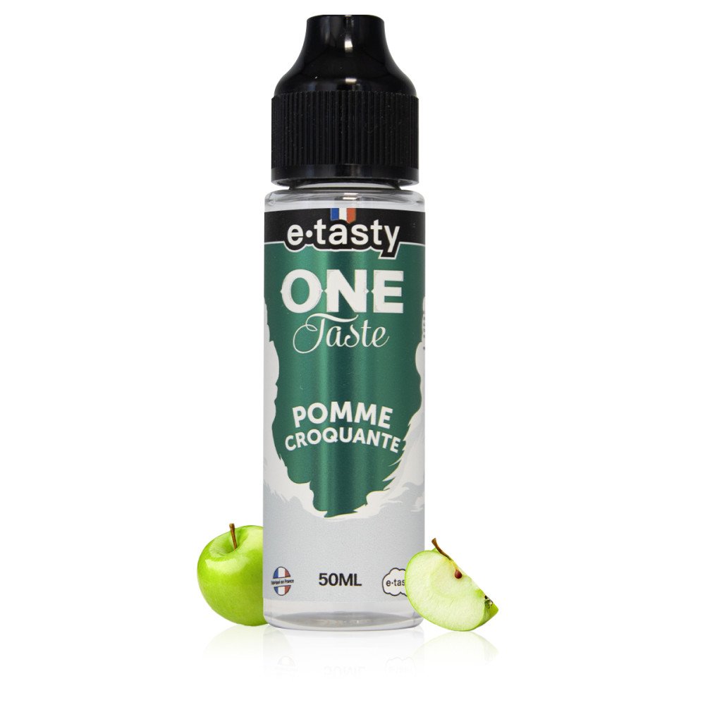 Pomme Croquante 50ml One Taste - E-Tasty - e-liquide E-Tasty