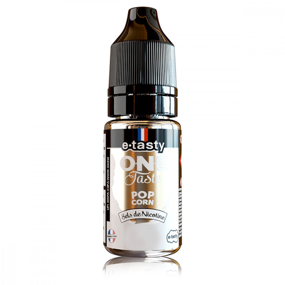 Pop Corn Sels de Nicotine 10ml One Taste - E-Tasty - e-liquide E-Tasty