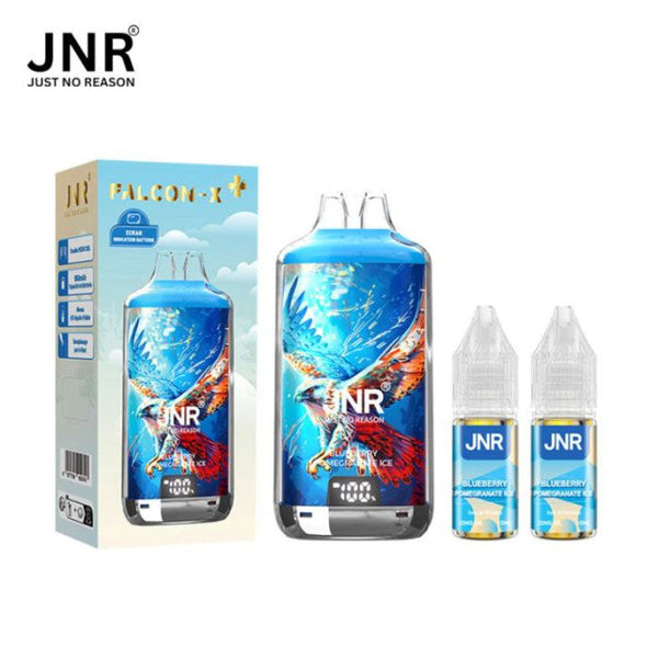 Puff JNR Falcon X Plus Blueberry Pomegranate Ice - cigarette électronique rechargeable
