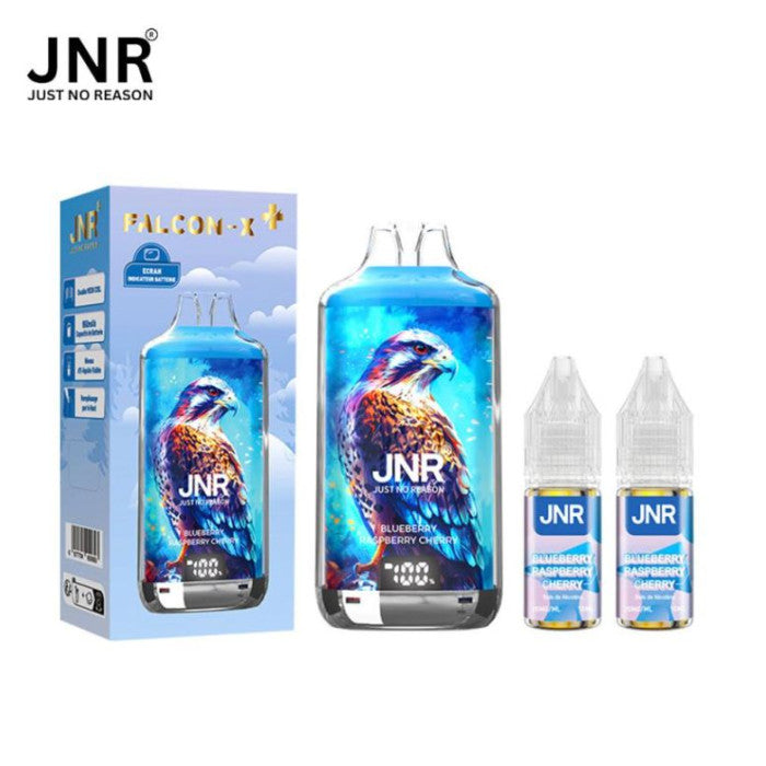 Puff JNR Falcon X Plus Blueberry Raspberry Cherry - cigarette électronique rechargeable