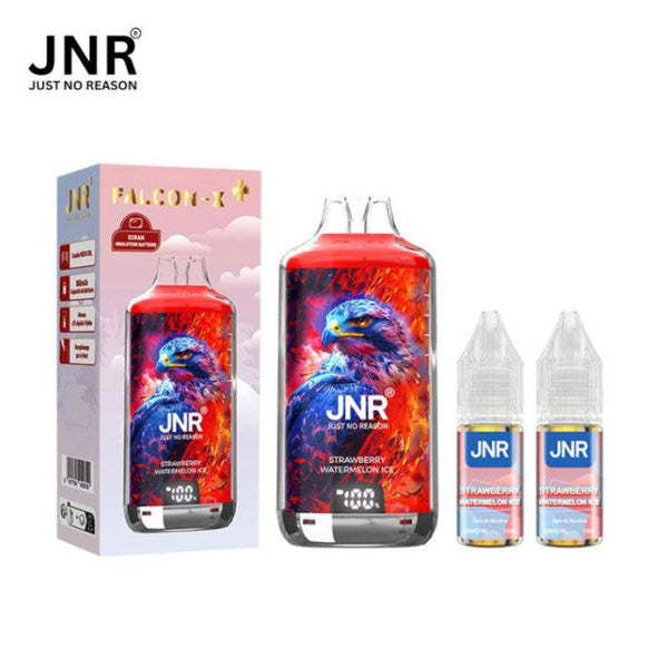 Puff JNR Falcon X Plus Strawberry Watermelon Ice - cigarette électronique rechargeable