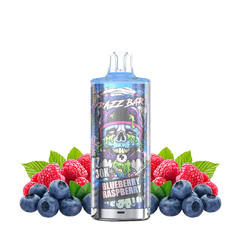 Puff RazzBar 30K Blueberry Raspberry - 20mg/ml