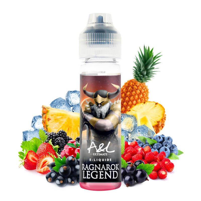 E-liquide Ragnarok Legend A&L Ultimate 50ml - fruits rouges, cassis et ananas