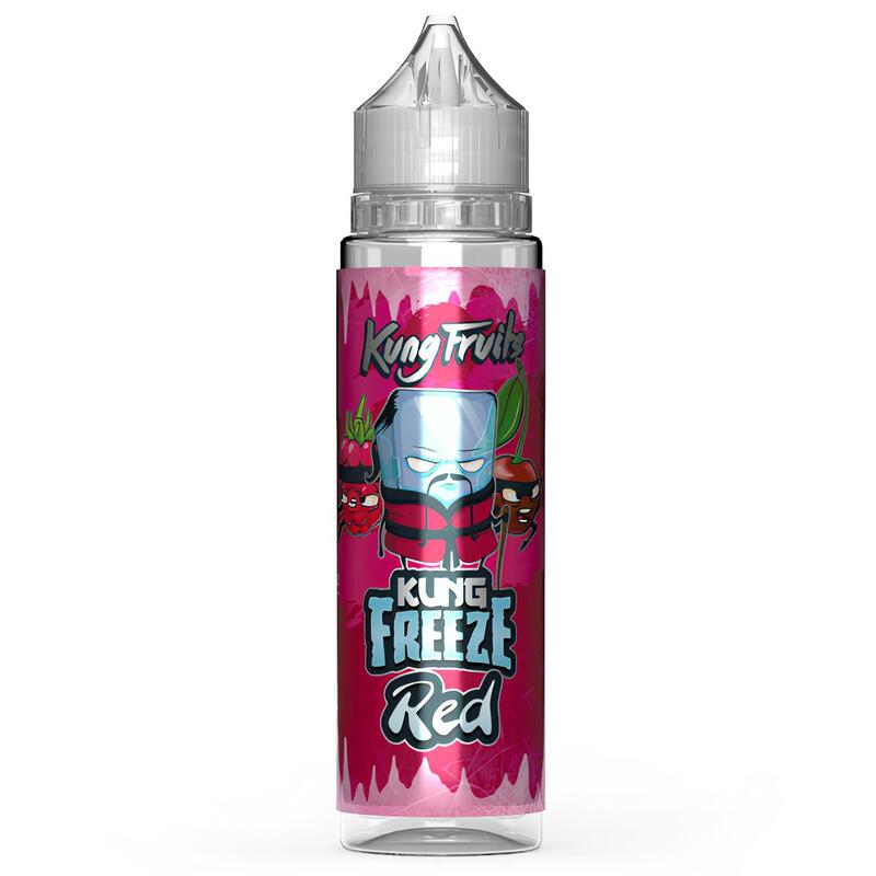 Kung Freeze Red 50ml - Kung Fruits - e-liquide Kung Fruits