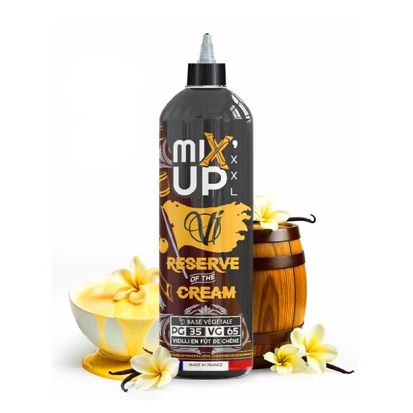 E-Liquide Mixup XXL Reserve Of The Cream 1 litre 0mg - Sans Nicotine, Base 50/50 | Alliancetech.fr