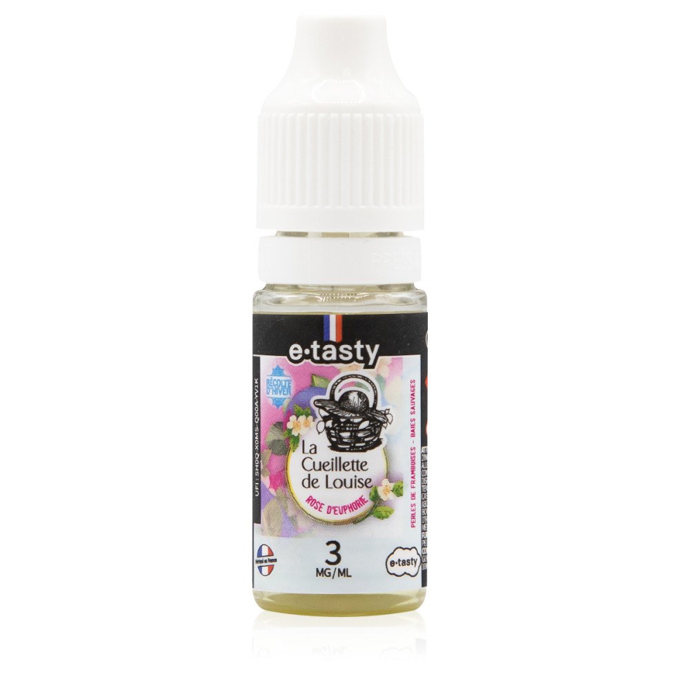 Rose d'Euphorie Frais 10ml La Cueillette de Louise - E-Tasty - e-liquide E-Tasty