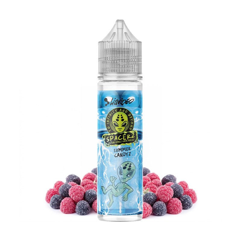 E-liquide Summer Candyz Juneberry Framboise 50ml - Spacerz by Liquideo