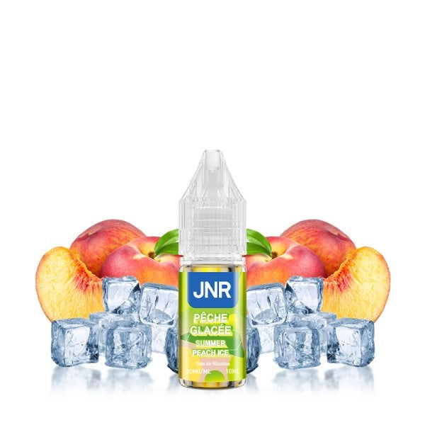 Summer Peach Ice Nic Salt 20mg 10ml - JNR