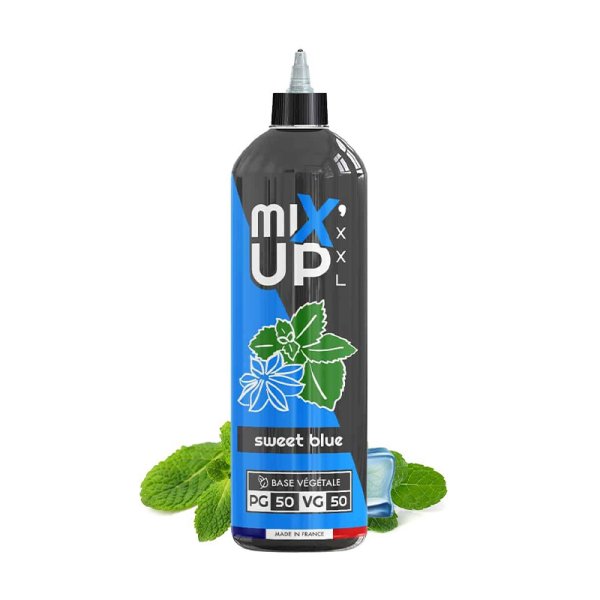 E-Liquide Mixup XXL Sweet Blue 1 litre 0mg - Sans Nicotine, Base 50/50 | Alliancetech.fr