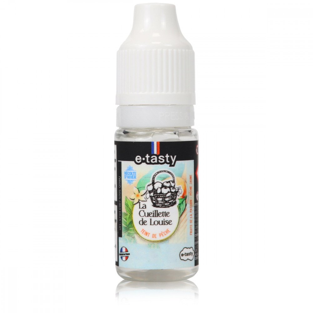 Teint de Pêche Frais 10ml La Cueillette de Louise - E-Tasty - e-liquide E-Tasty