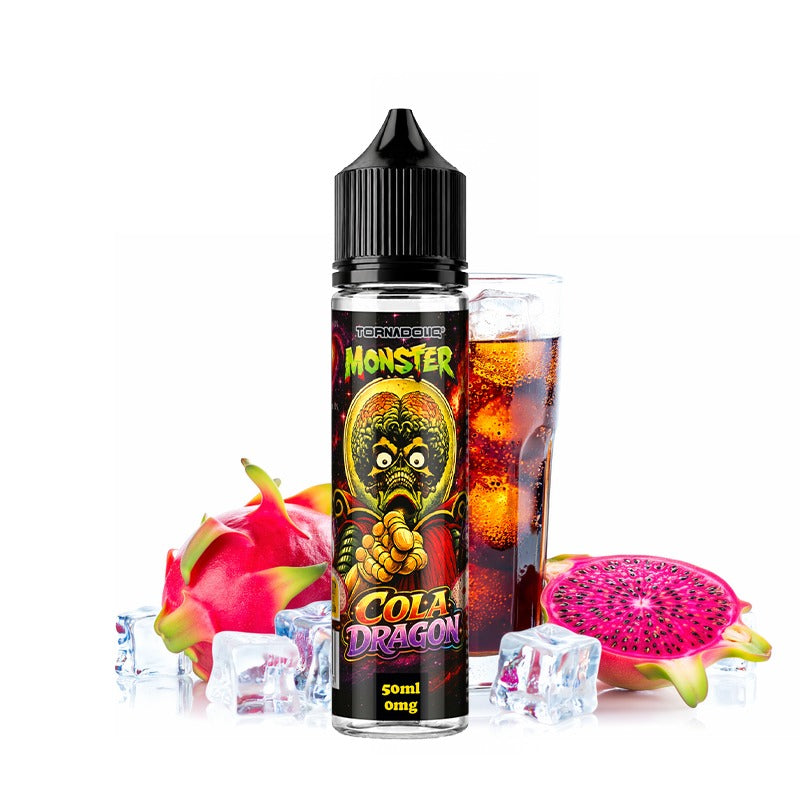 Tornadoliq Monster Cola Dragon 50ml - cola et fruit du dragon - visuel 3