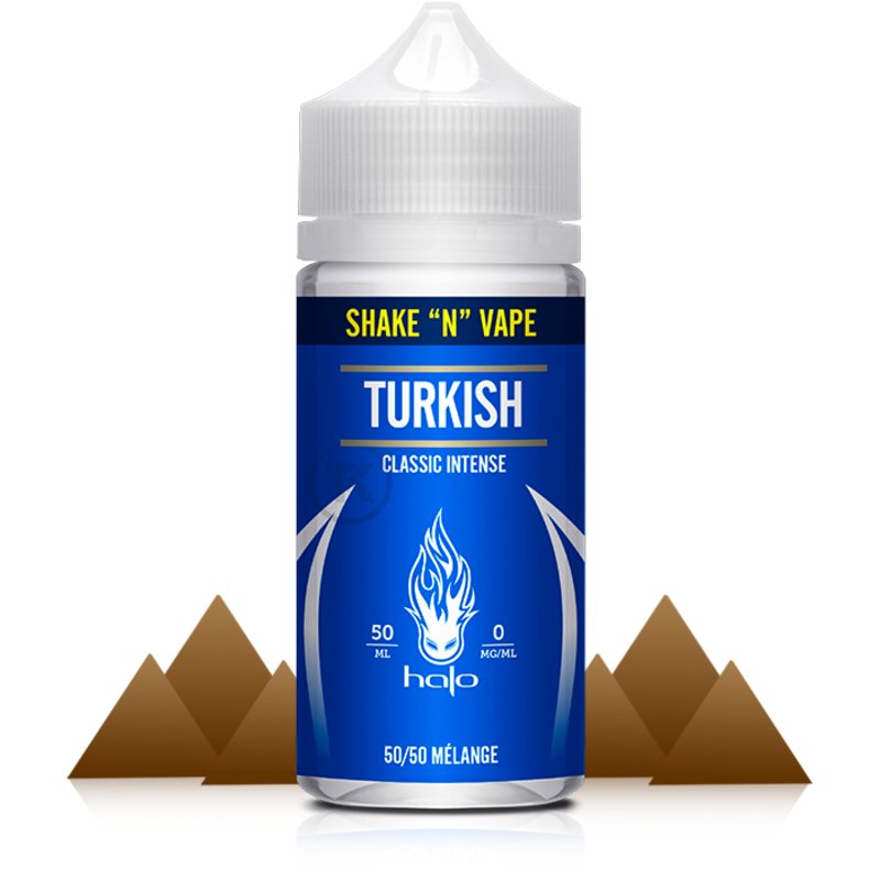 Turkish 50ml - Halo - Classic blond turc, Notes sèches