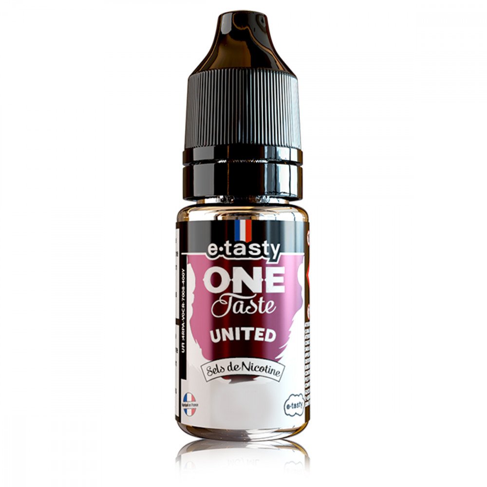 United Sels de Nicotine 10ml One Taste - E-Tasty - e-liquide E-Tasty