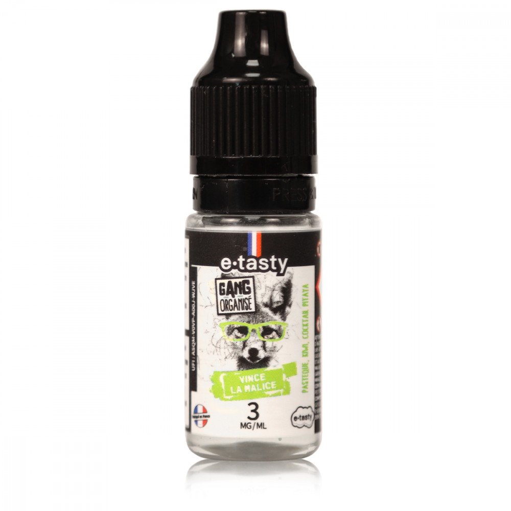Vince la Malice 10ml Gang Organisé - E-Tasty - e-liquide E-Tasty