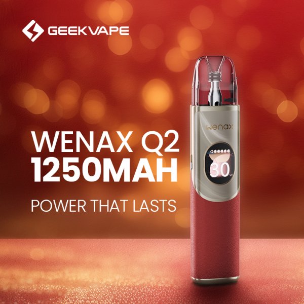 Kit Wenax Q2 Geekvape 1250mAh 30W - vue 1