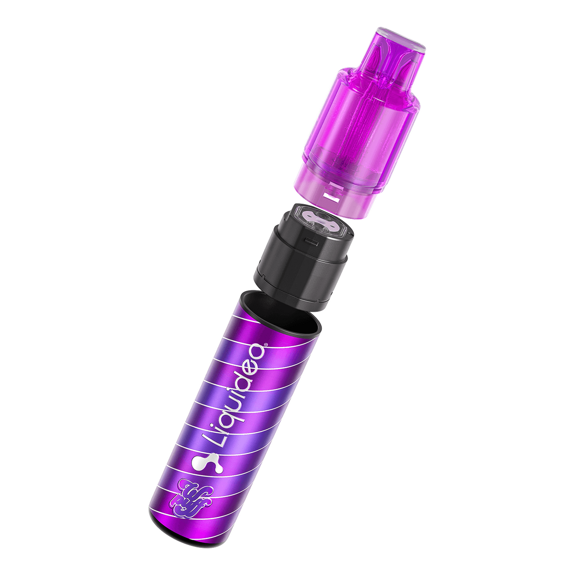 Wpuff Pod Fusion 15k Raisin Glace - Liquideo Starter Kit