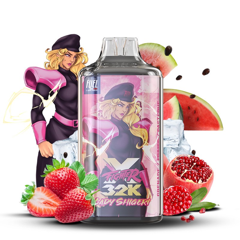 XFighter 32K 20mg Bloody Shigeri - Fighter Fuel Pod 32K bouffees 20mg
