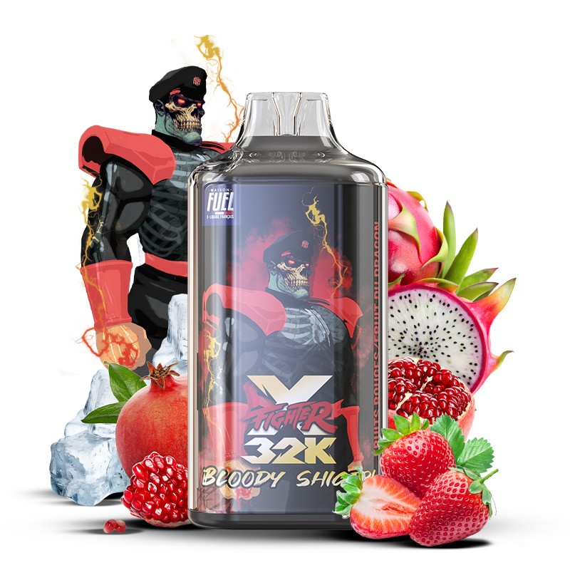 XFighter 32K 20mg Hogano - Fighter Fuel Pod 32K bouffees 20mg