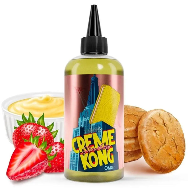 Crème Kong Strawberry 200 ml - Joe's Juice - Alliancetech.fr