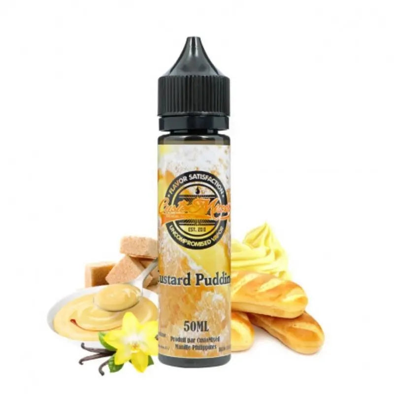 Custard pudding 50 ml - Customixed - Alliancetech.fr