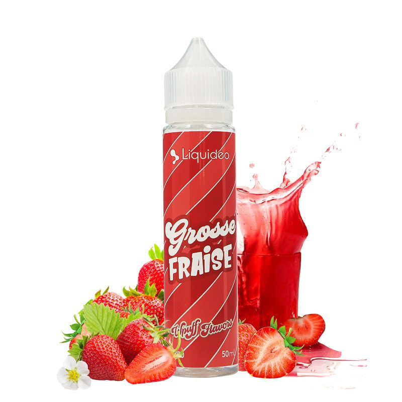 Grosse fraise wpuff 50ml - LIQUIDEO - Alliancetech.fr