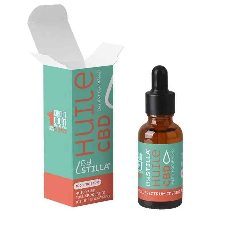 Huile Sublinguale Instant Gourmand 20% - By Stilla - Alliancetech.fr