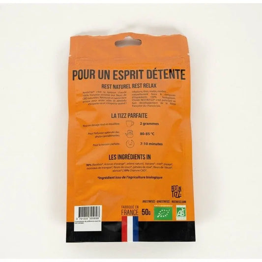 L'exotique Infusion Rooibos - Rest In Tizz - Alliancetech.fr